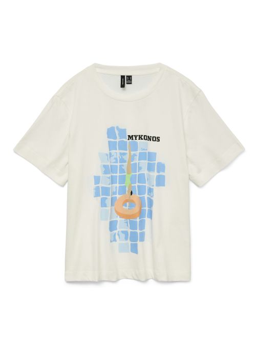 NYOMOTT MINTÁS ORGANIKUS PAMUT PÓLÓ 