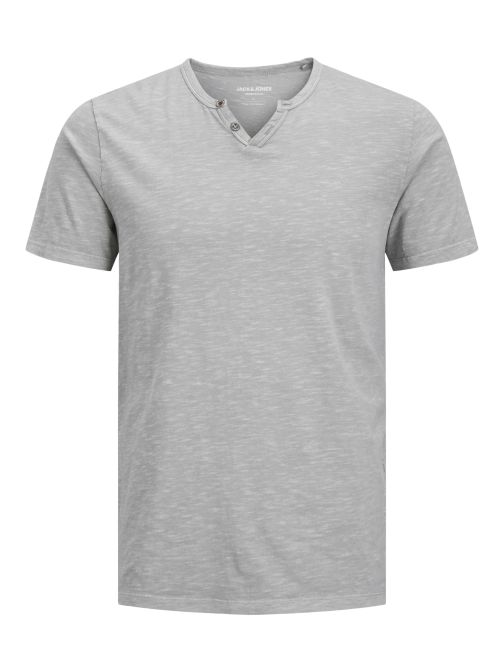 SPLIT NECK T-SHIRT