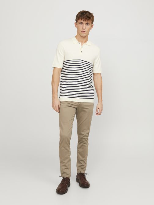 SLIM FIT CHINO NADRÁG