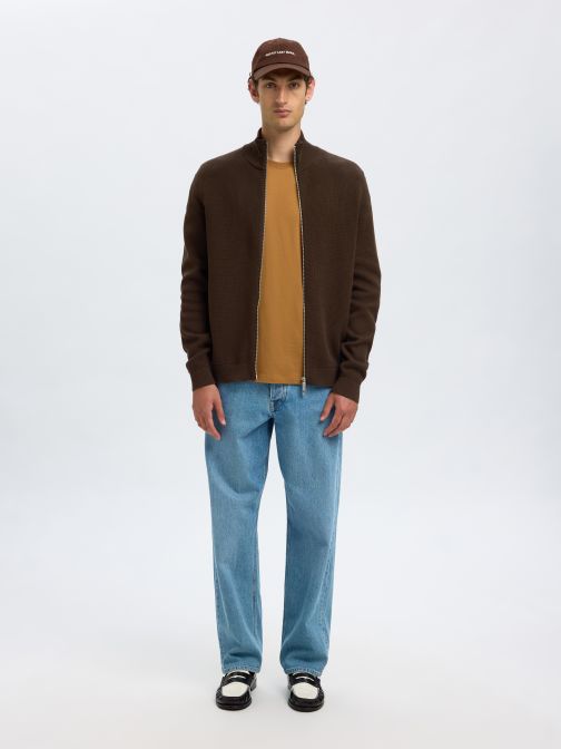 CIPZÁRAS KÖTÖTT PULÓVER 