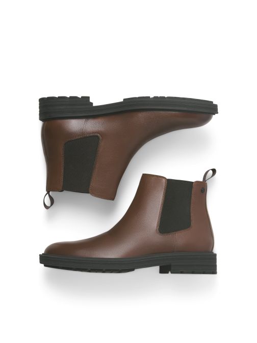 LEATHER CHELSEA BOOTS