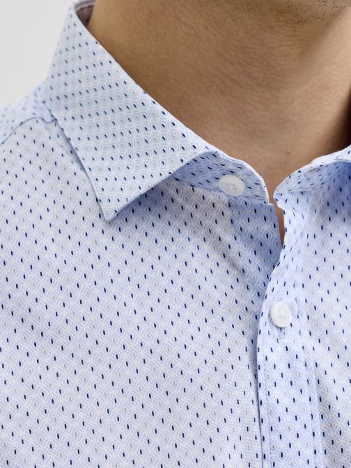 PATTERNED SLIM FIT SHIRT
