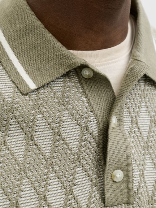 PATTERNED POLO SHIRT
