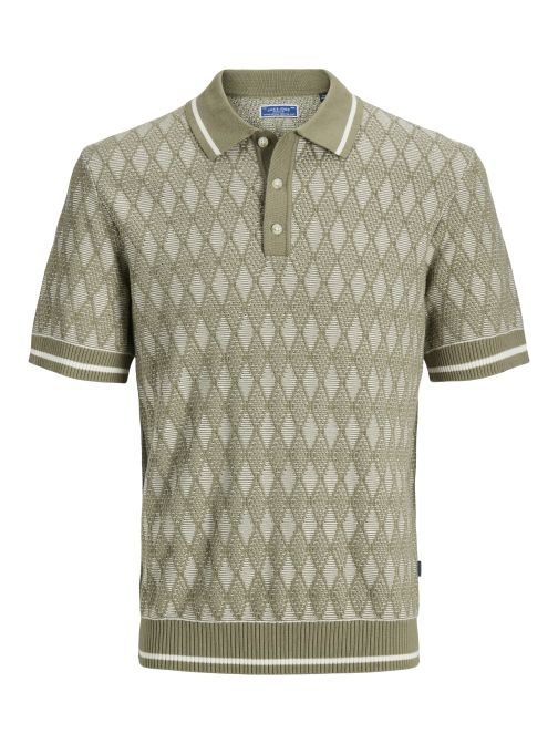 PATTERNED POLO SHIRT