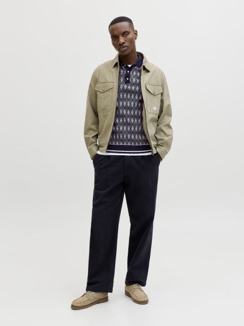 PATTERNED POLO SHIRT