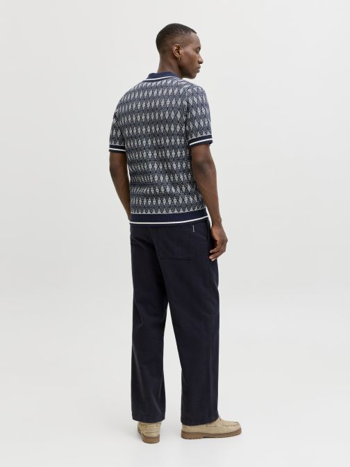 PATTERNED POLO SHIRT