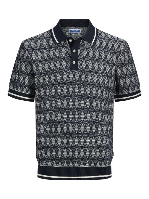 PATTERNED POLO SHIRT