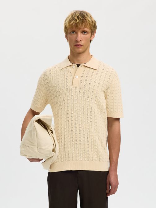 KNITTED POLO SHIRT