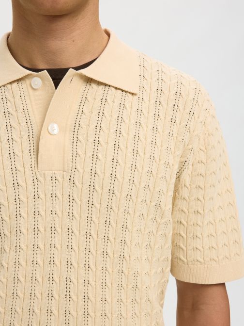 KNITTED POLO SHIRT