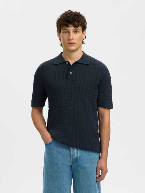 KNITTED POLO SHIRT