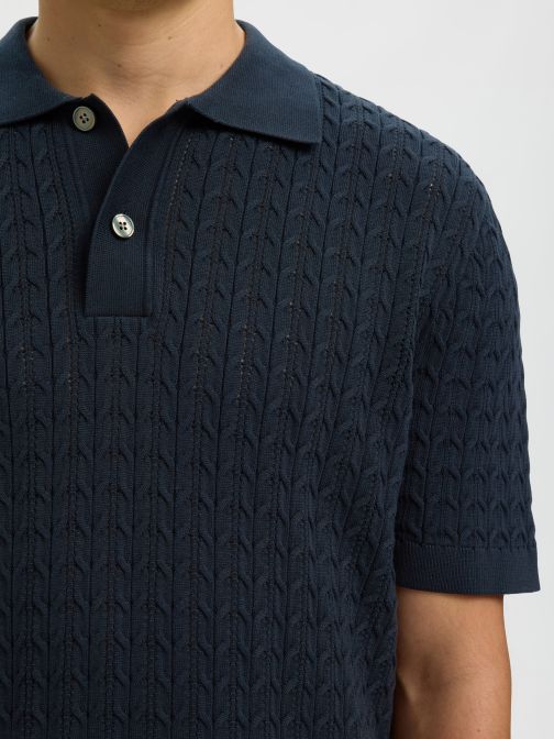 KNITTED POLO SHIRT