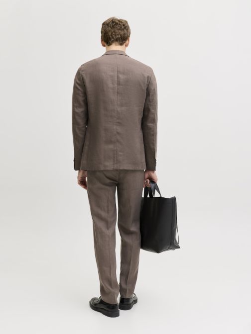 SLIM FIT LINEN TROUSER