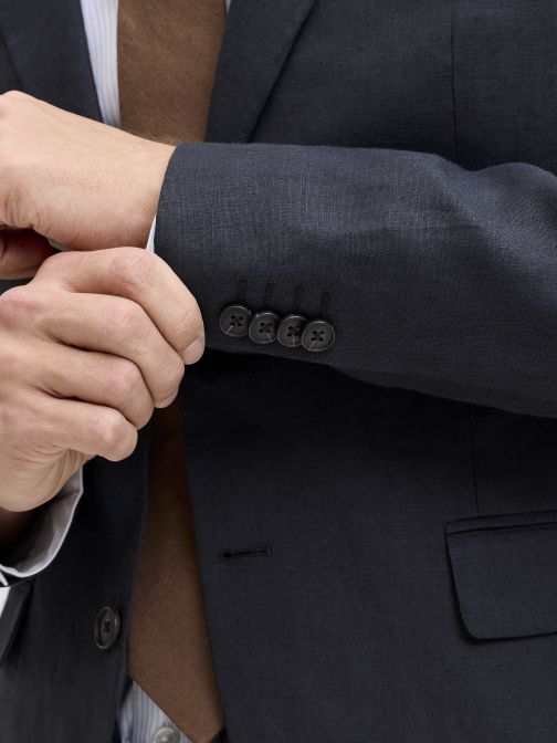 SLIM FIT LINEN BLAZER